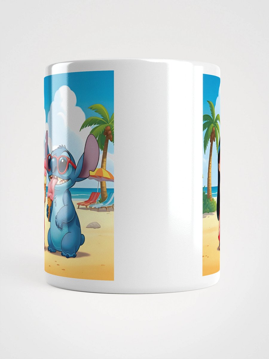 White Glossy Mug Lilo & Stitch product image (6)