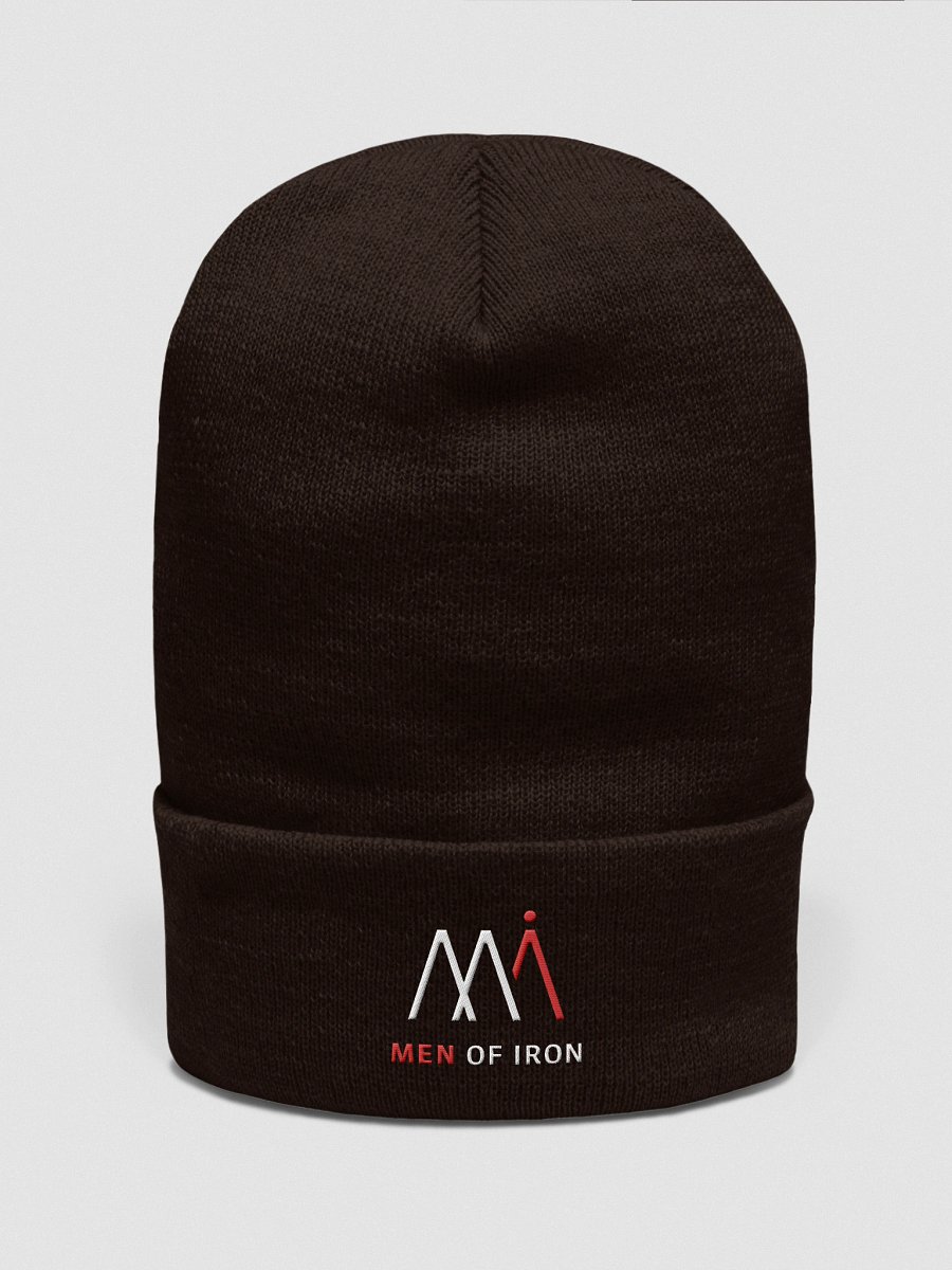 MEN OF IRON Logo Beanie product image (2)