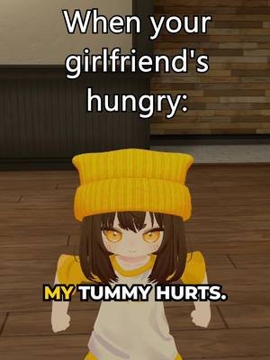 Get this lady some McNuggets pronto!  #vrc #vrchat #vrchatfunny #vrchatmemes #vrchatcommunity 