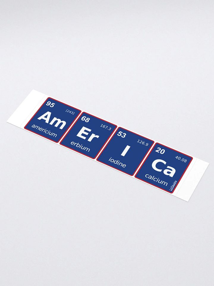 AMERICAN PERIODIC TABLE product image (1)