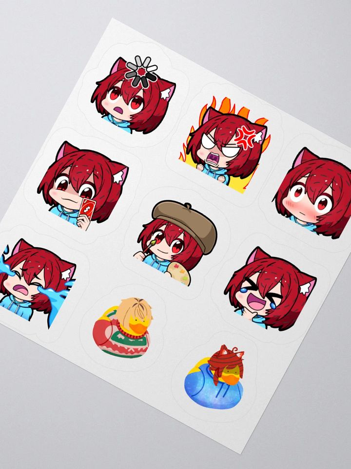 Emote Stickers - Set 2 product image (2)