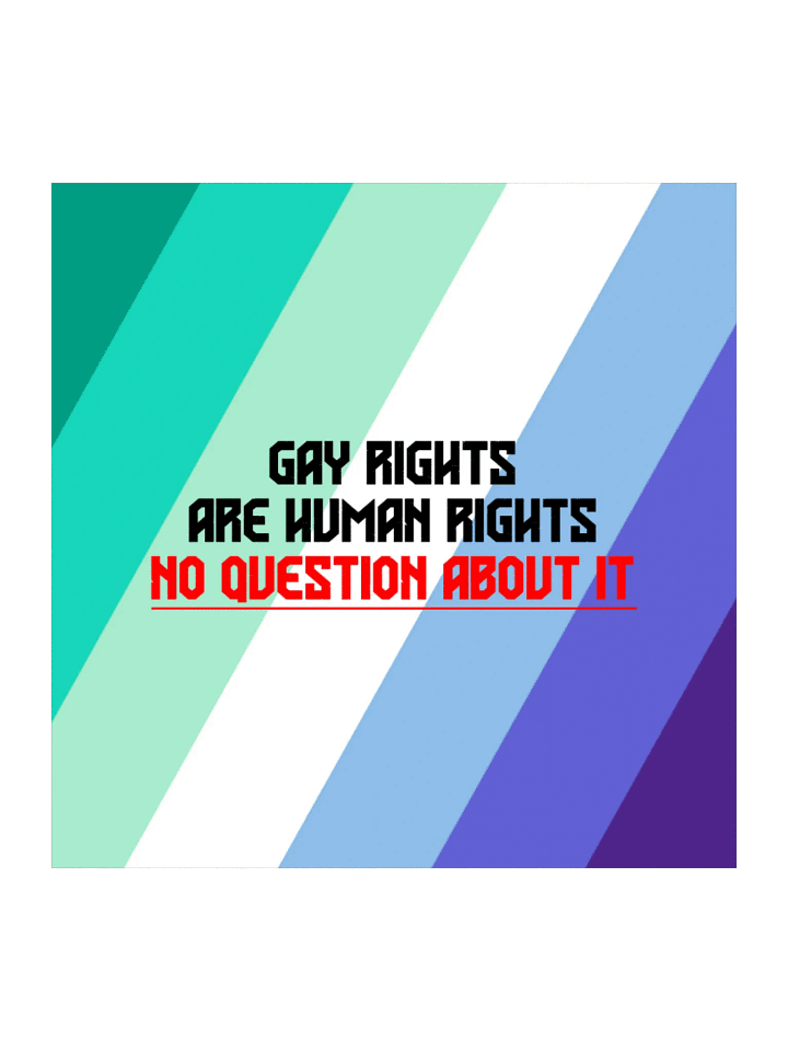 Gay Rights Kiss Cut Sticker product image (3)