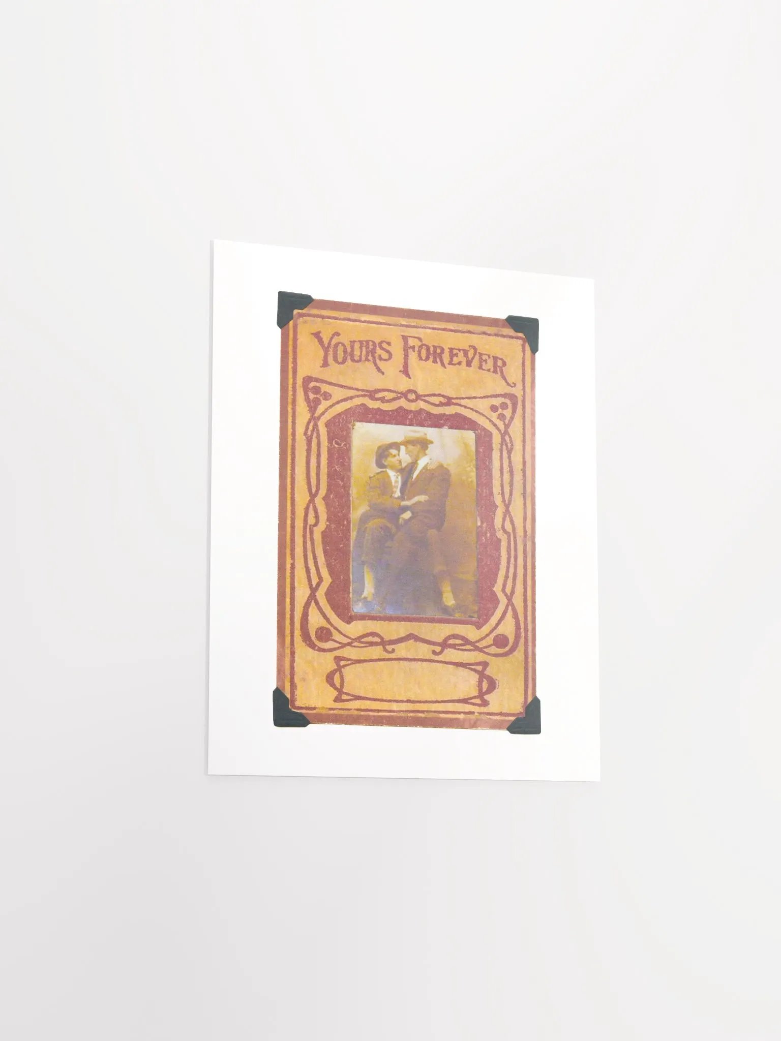 "Yours Forever" Vintage Photo - Print product image (3)