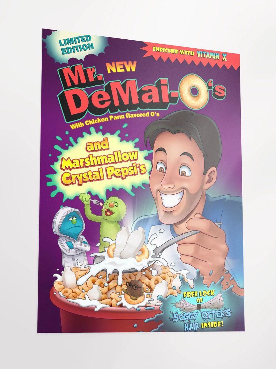 Mr. DeMai-O's Cereal Poster! product image (3)