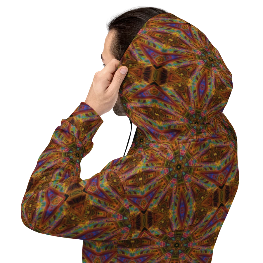 Abstract Darkly Impressive Repeating Pattern Unisex Unisex All Over Print Hoodie product image (4)