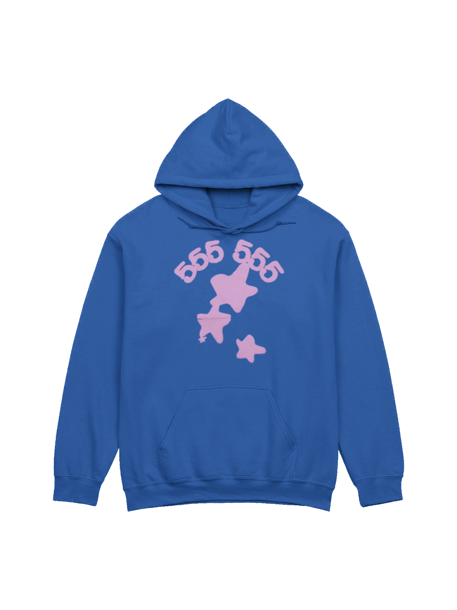 Sp5der Beluga Hoodie Blue product image (1)