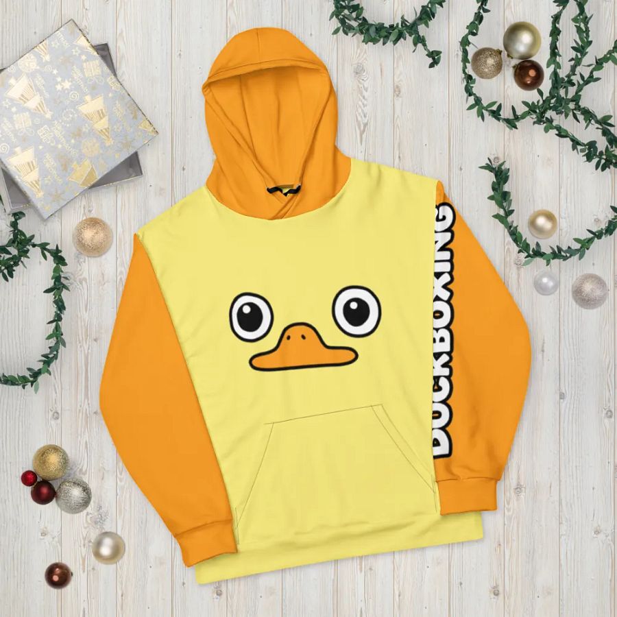 DuckBoxing Hoodie w/ QR Code product image (10)