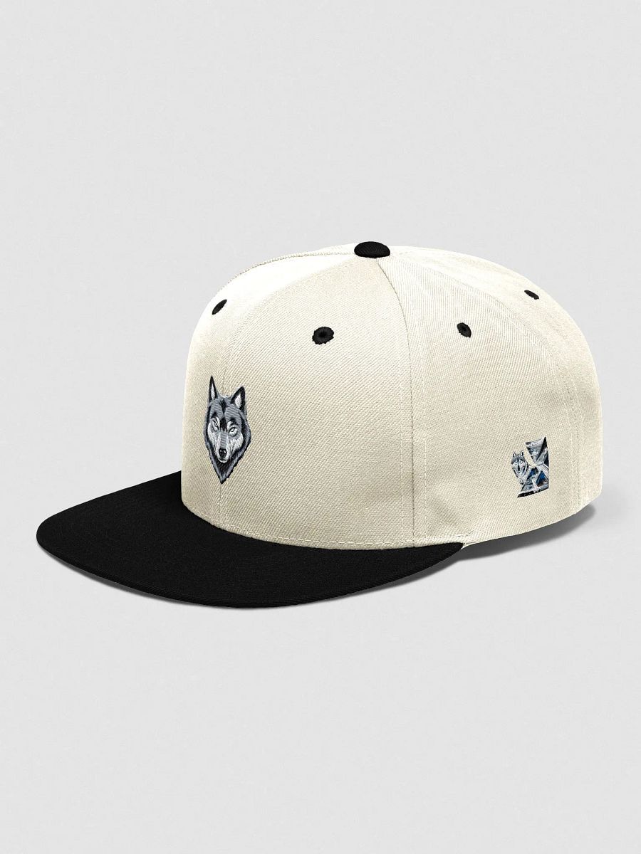Geometric Wolf Snapback Cap product image (64)