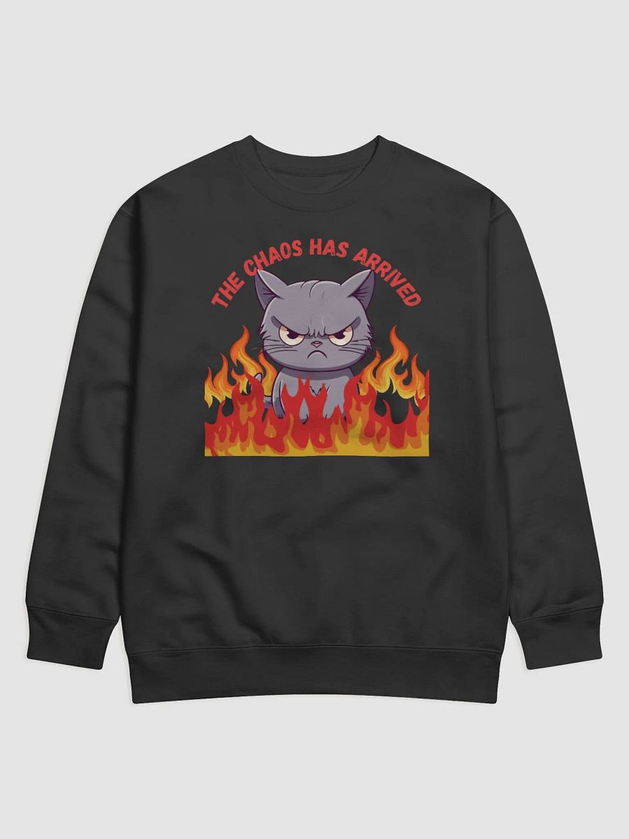 Chaos Cat Premium Sweatshirt product image (2)