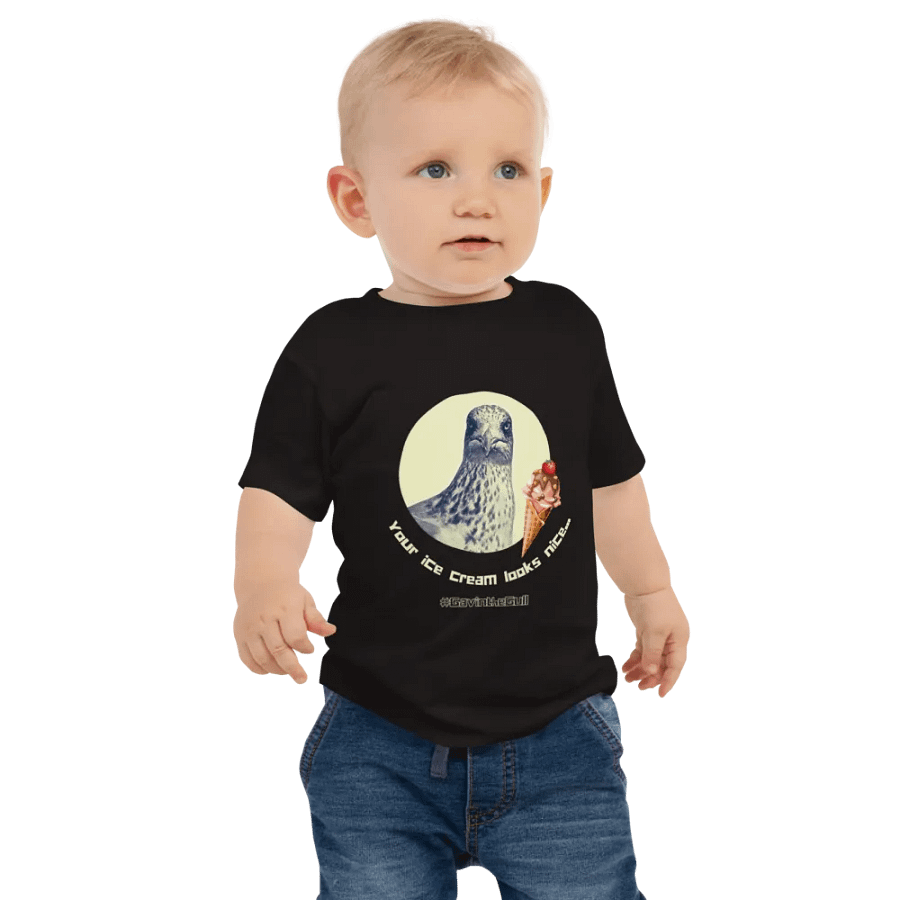 Gavin the Gull - Your Ice Cream Looks Nice Baby T-shirt product image (1)