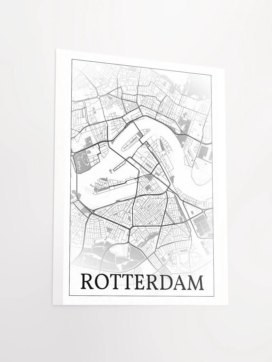 Rotterdam, Netherlands, city map print product image (14)