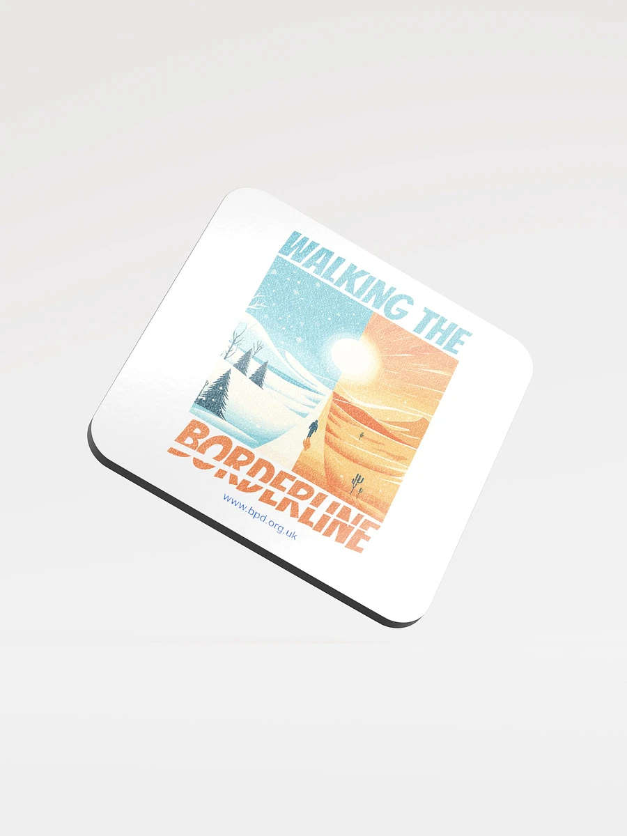 Walking The Borderline: BPD Awareness Coaster product image (2)