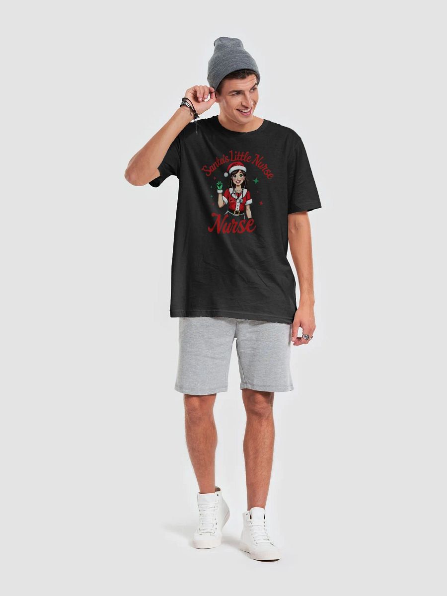 Santa's Stethoscope Nurse Festive T-Shirt product image (66)