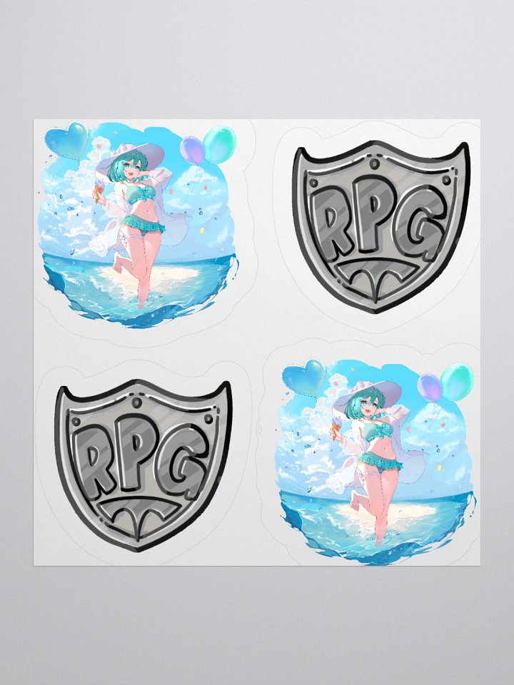 Selphie the Slime Girl - Summer Sticker Sheet '25 product image (1)