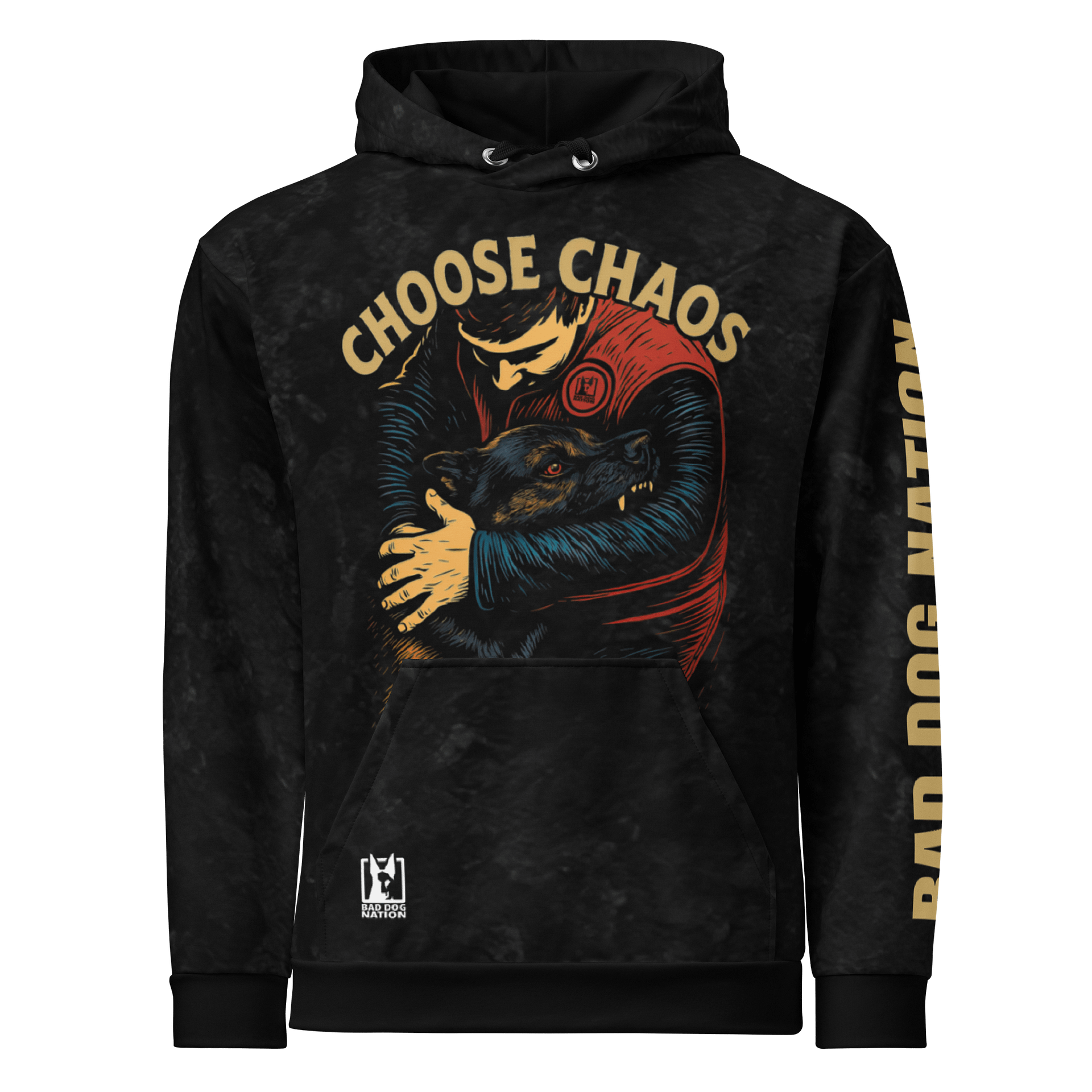 Choose Chaos - Premium Adult Unisex All Over Print Hoodie product image (2)