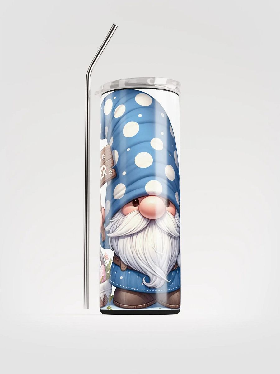 Whimsical Easter Gnome Stainless Steel Tumbler product image (1)