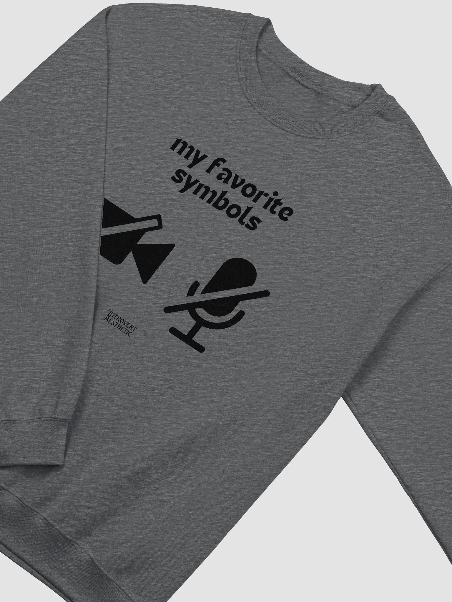 MY Favorite Symbol Crewneck Sweatshirt product image (2)