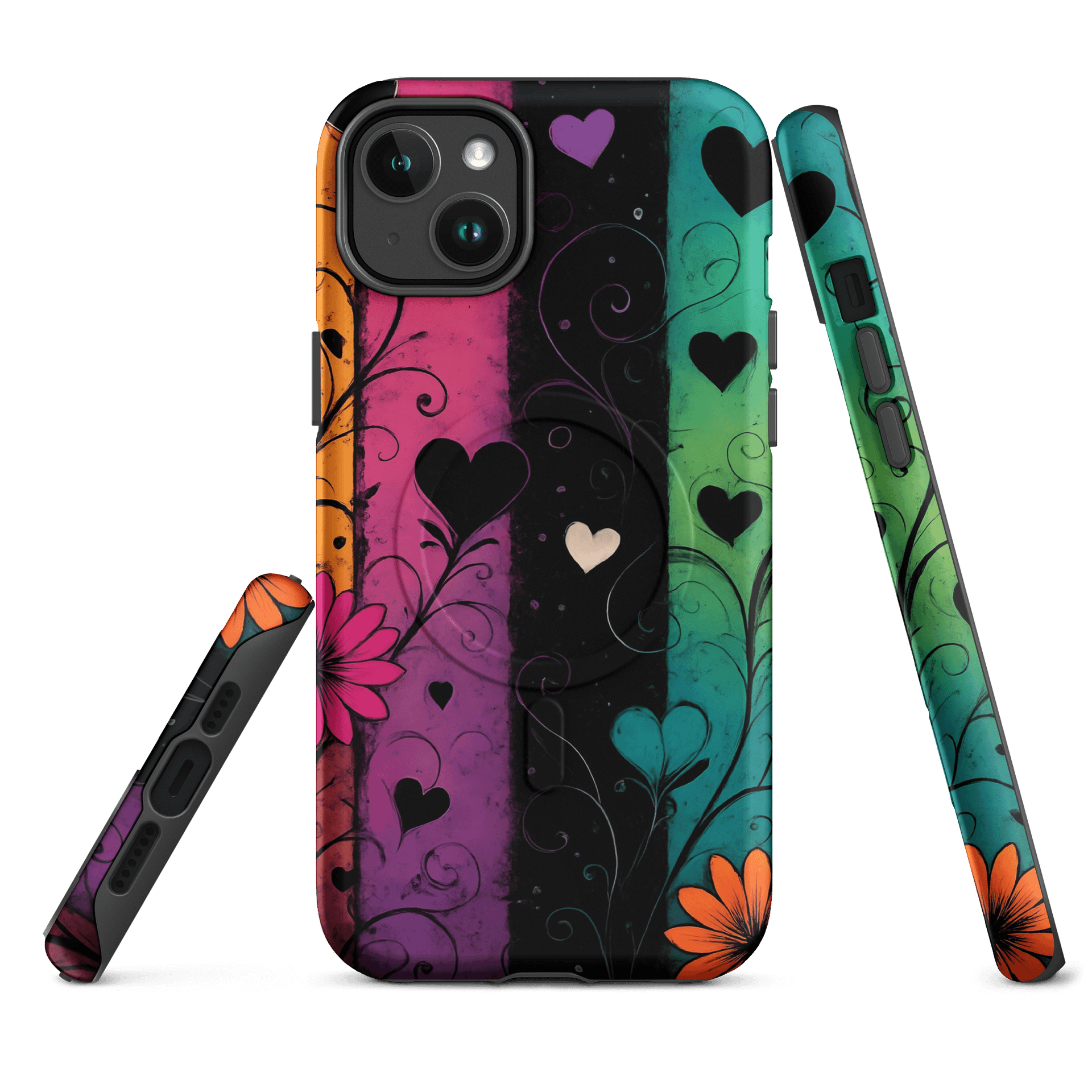Floral Harmony MagSafe® iPhone Case product image (1)