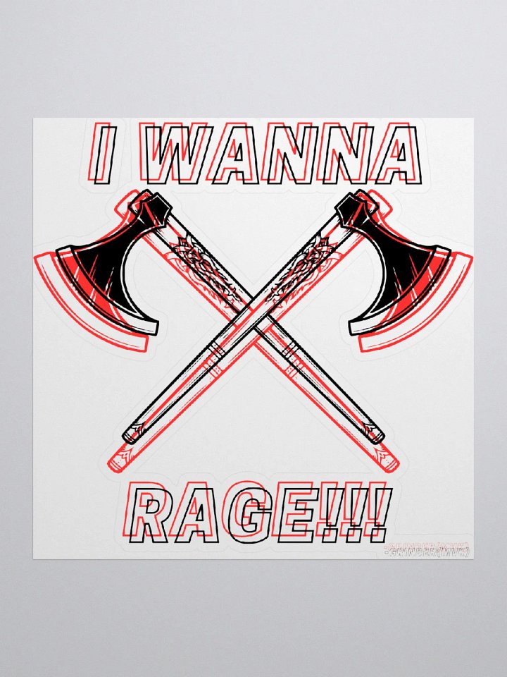 Rage!!! Sticker product image (2)