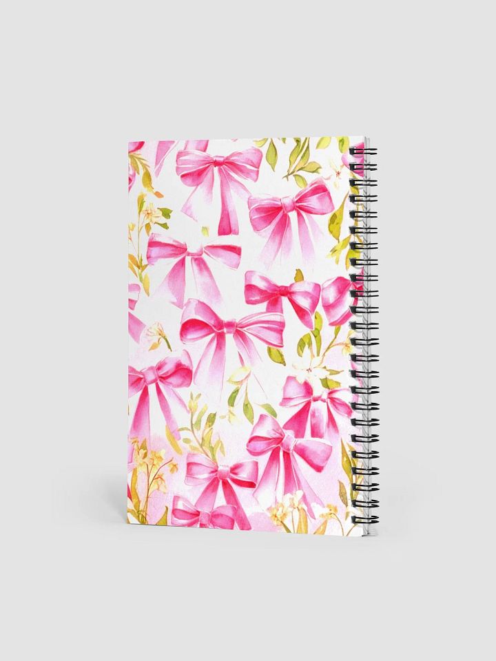 Bows and Blooms Spiral Notebook product image (2)