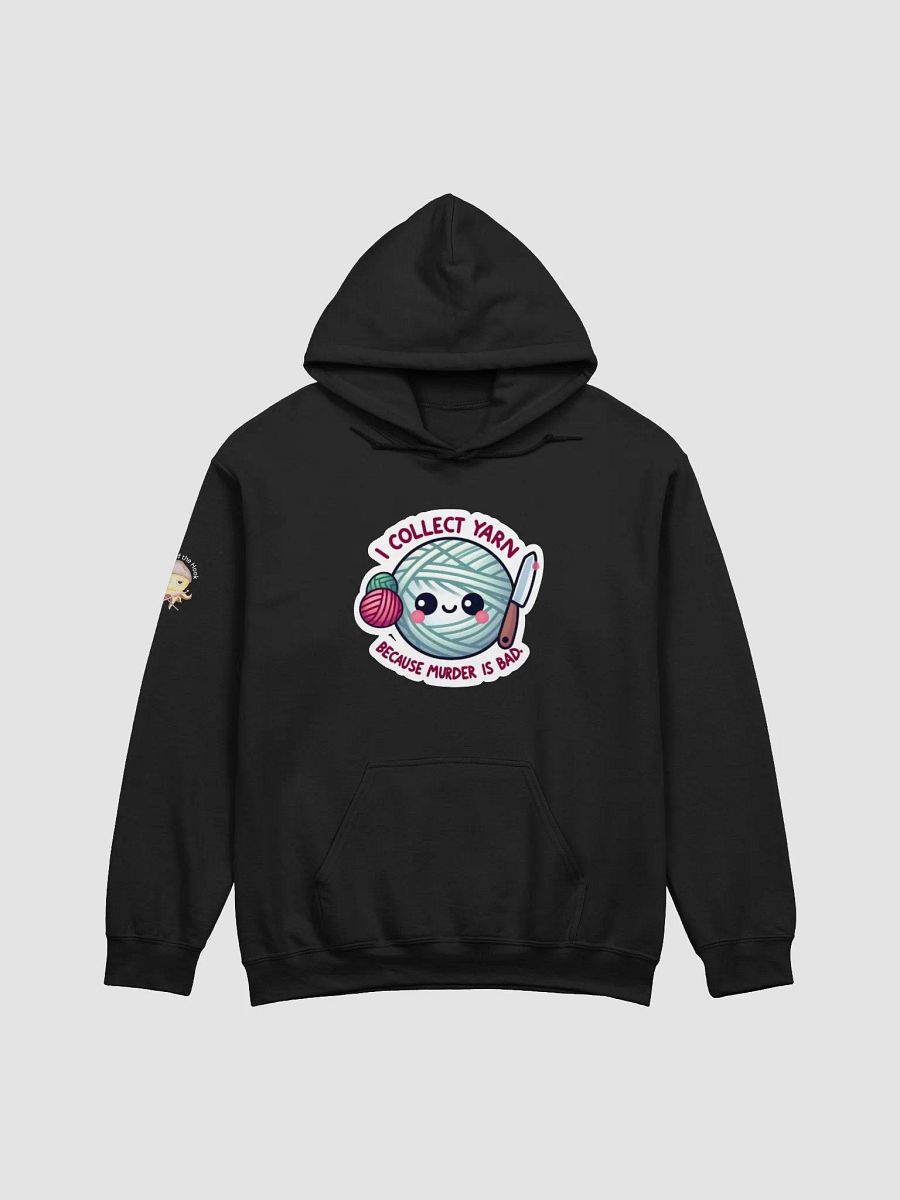 Murder-Free Yarn Lover Hoodie product image (2)