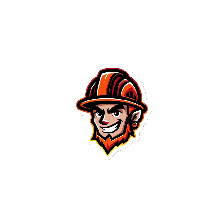 Dynamic Construction Worker Magnet Set product image (1)