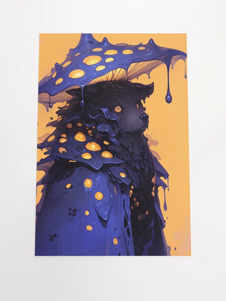Mystical Mushroom Dog Poster product image (2)