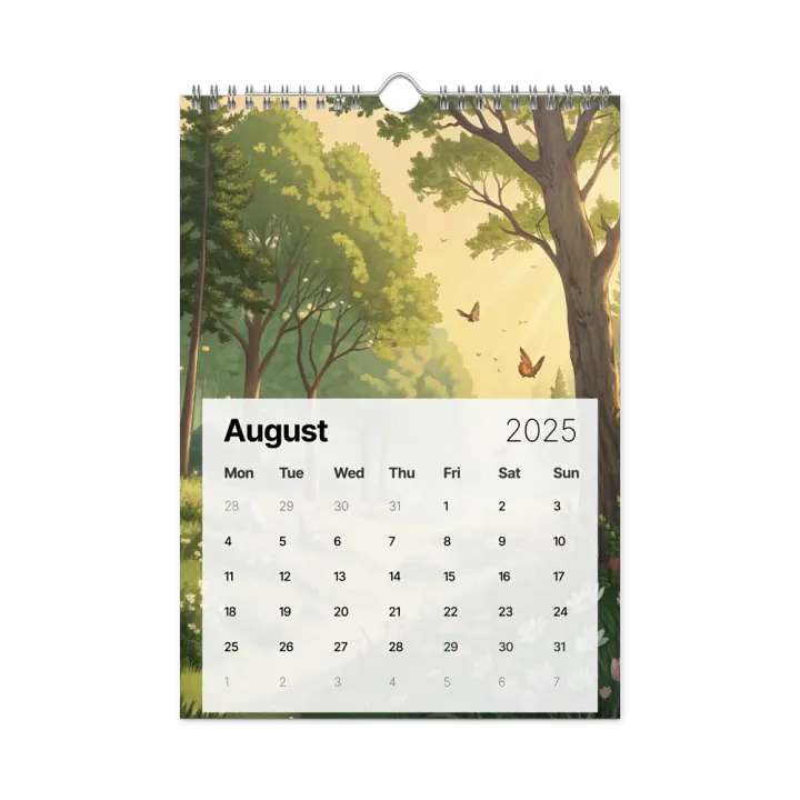 MAGICAL ANIME SEASONS WALL CALENDAR 2025 product image (2)