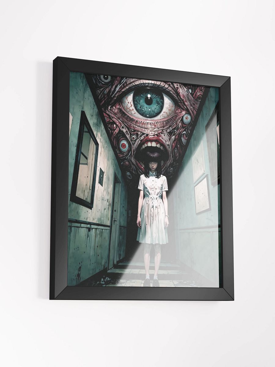 Surreal Nightmare Corridor Framed Print product image (16)