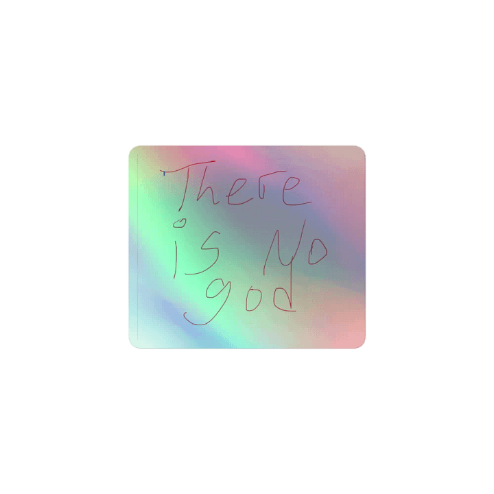 There is No God Sticker product image (1)
