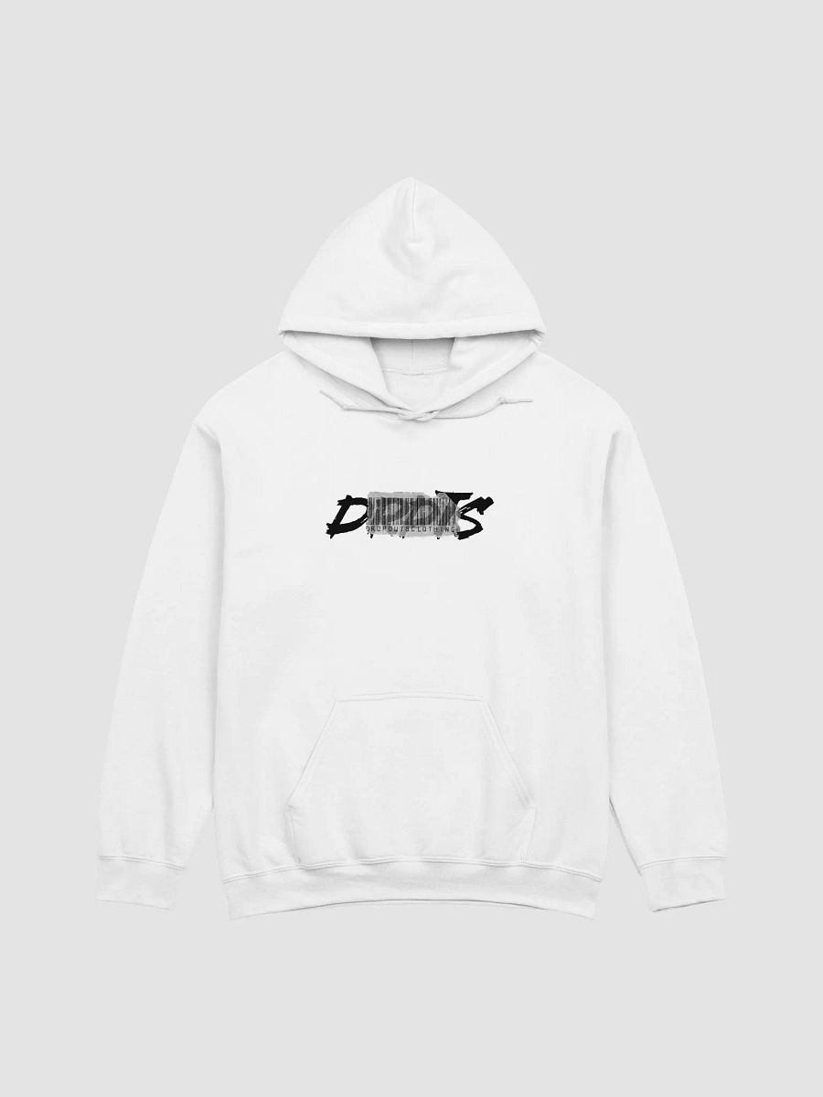 DRPTS BARCODE HOODIE: White product image (1)