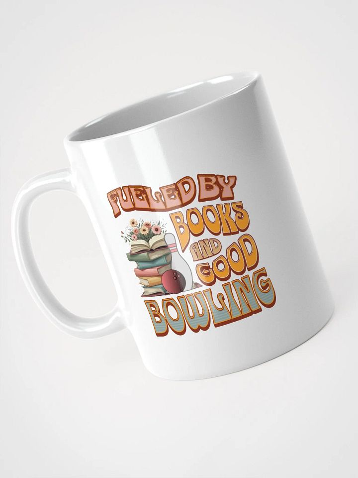 Fueled By Books And Good Bowling Bookworm Brew Mug product image (2)