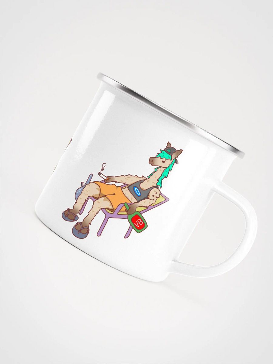 Bogan Lama Enamel Mug product image (5)