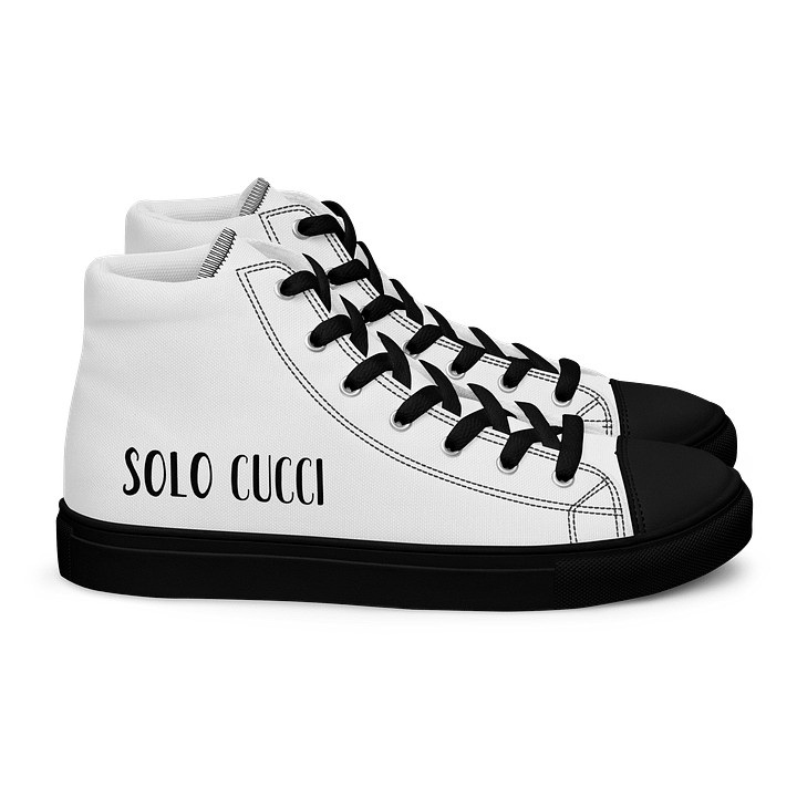 Retro Chic: Women's High Top Canvas Shoes product image (2)