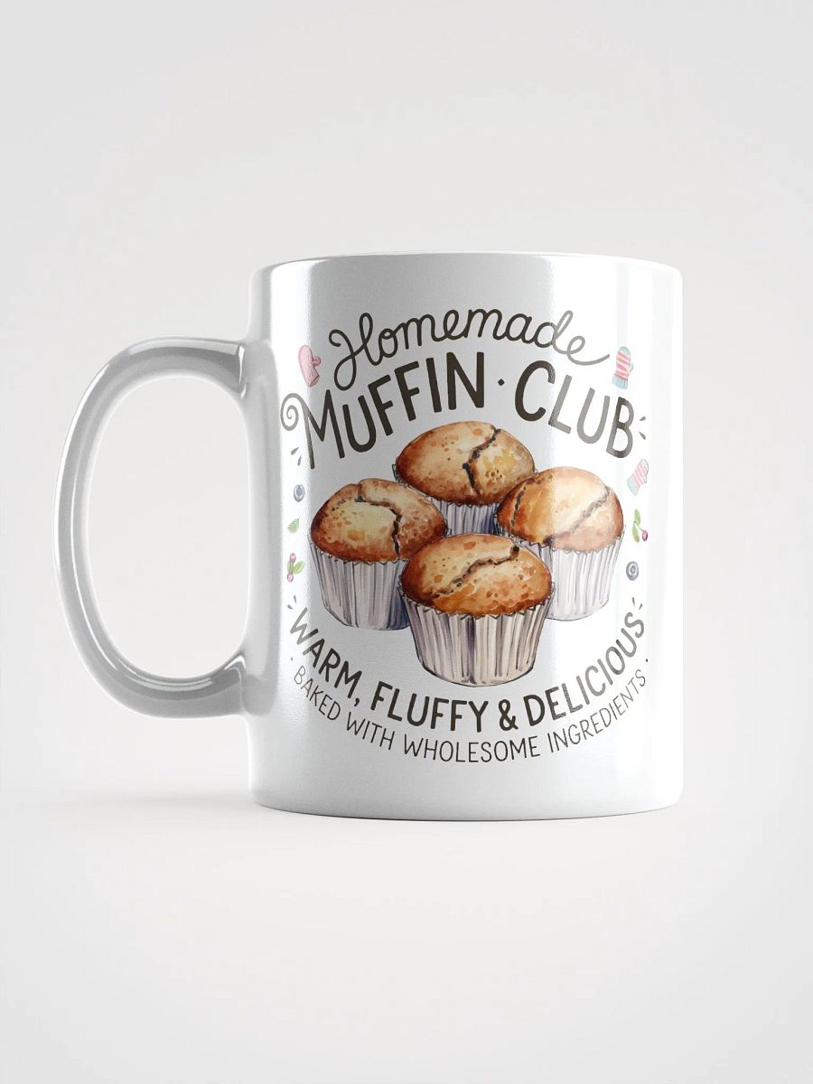 Homemade Muffins Club White Glossy Mug product image (17)