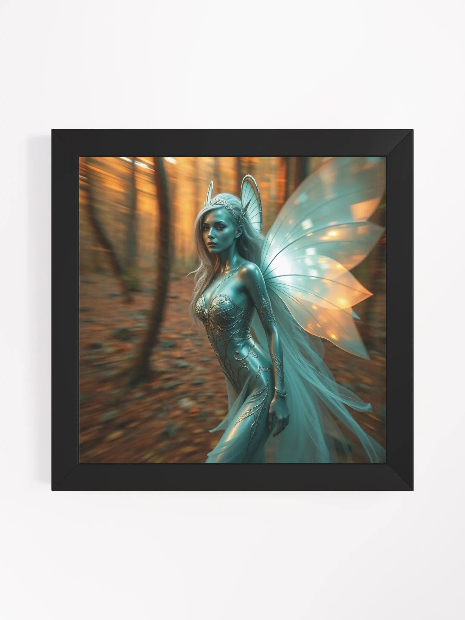 Enchanted Forest Fairy Framed Print product image (21)