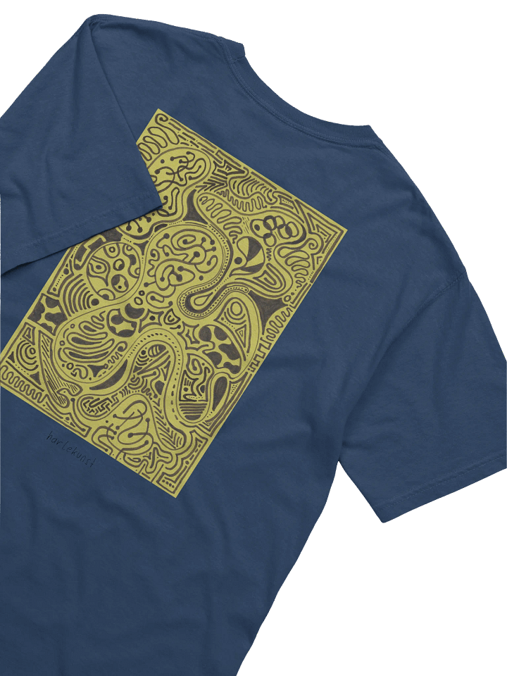 Envelop Me: Yellow Print - Comfort Tee product image (1)