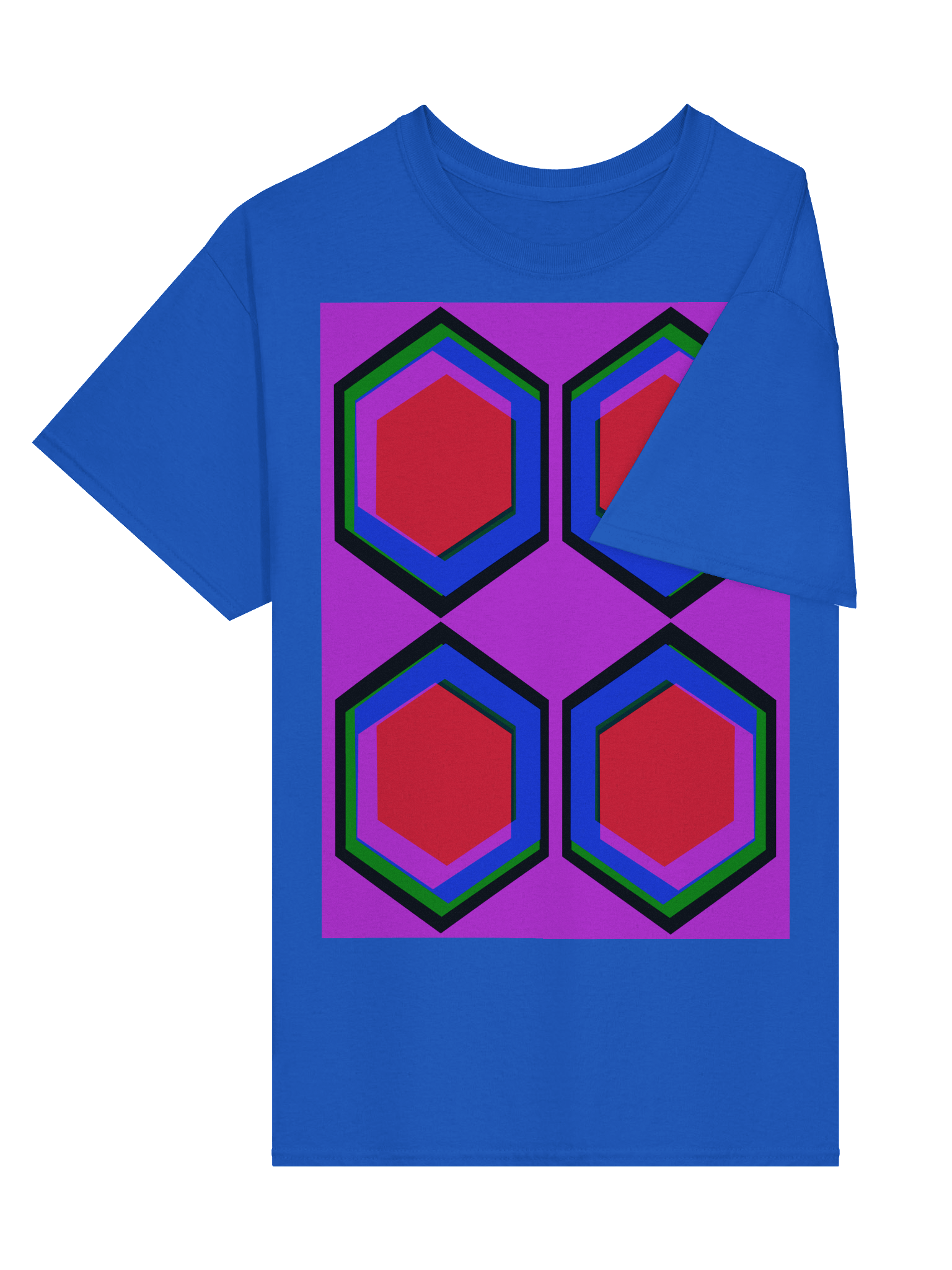 Hexagon Hues T-Shirt product image (3)