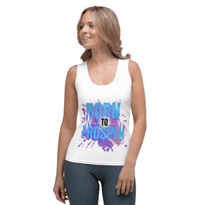 Born to Prosper Huge Print Tank product image (1)
