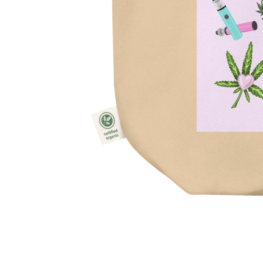 Proud Canna Mom Eco-Friendly Tote Bag product image (3)