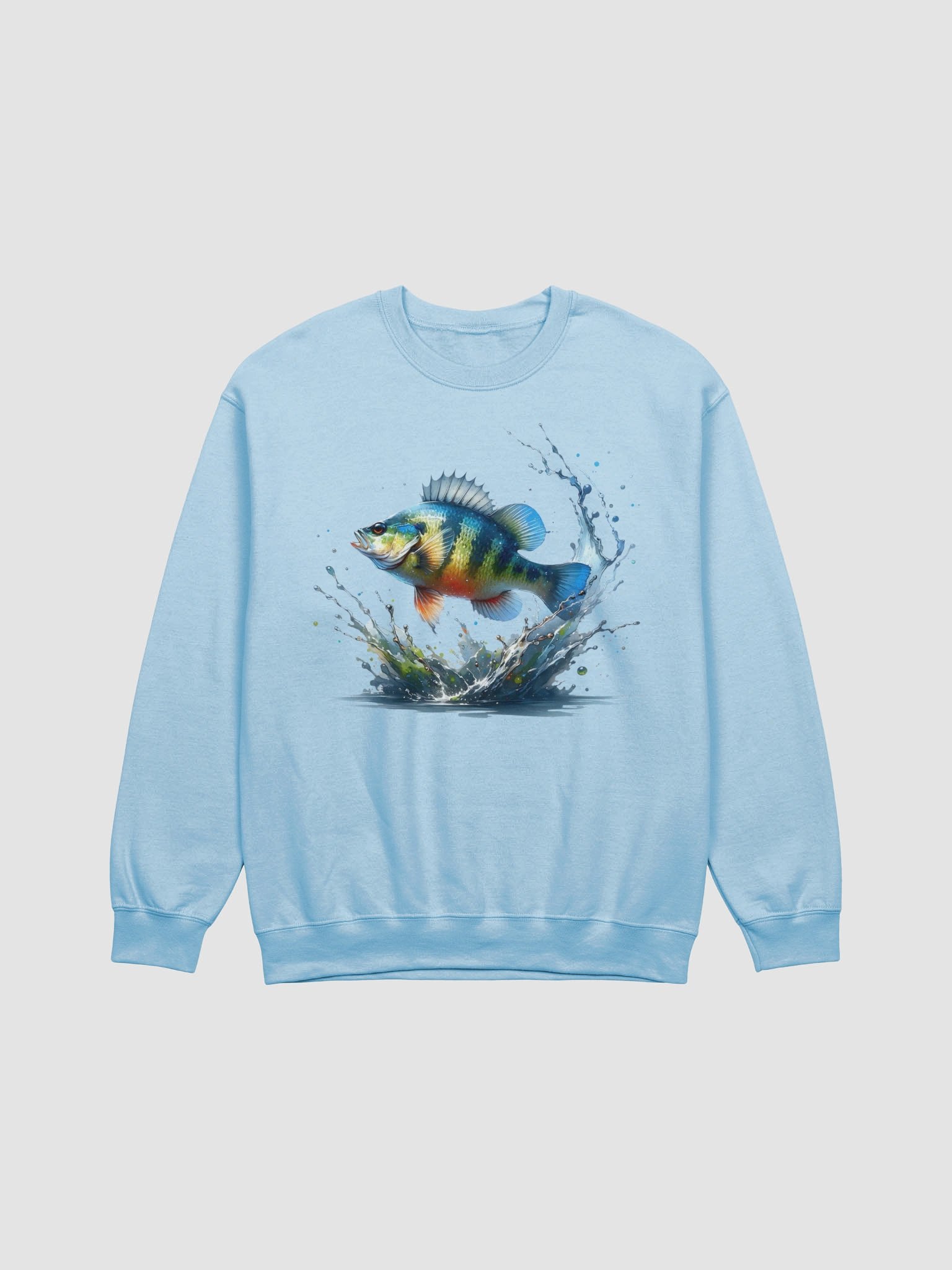 Leaping Fish Crewneck Sweatshirt product image (1)