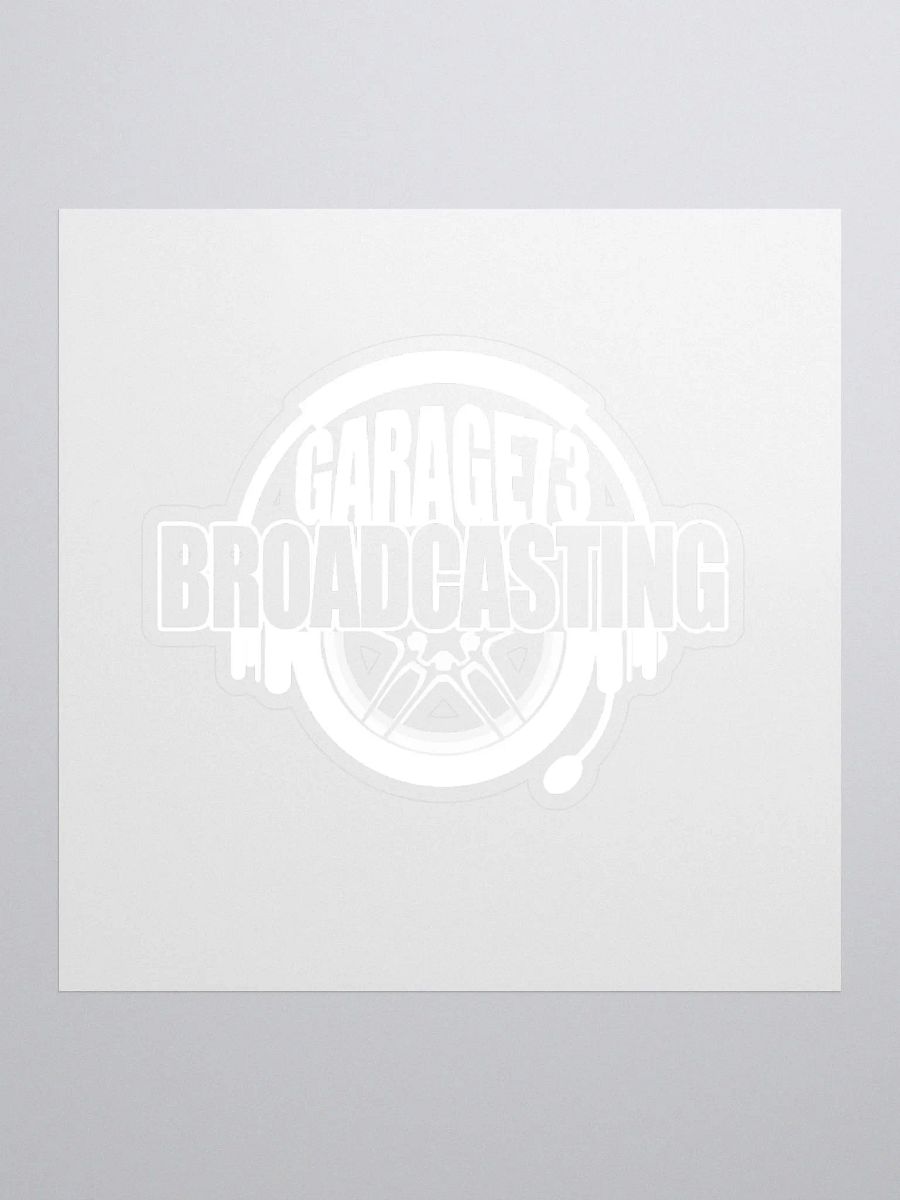 Garage 73 Broadcasting Sticker product image (1)