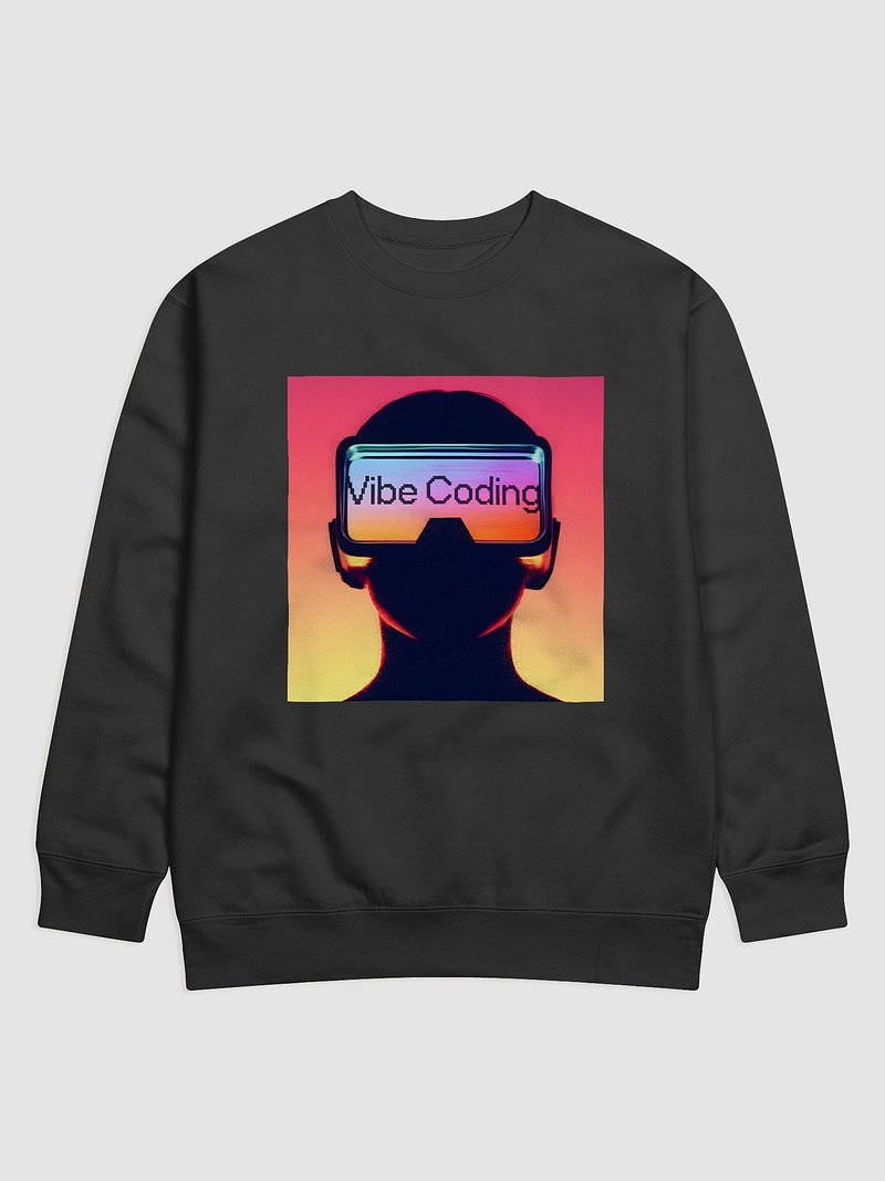 Vibe Coding: Round Neck Sweatshirt