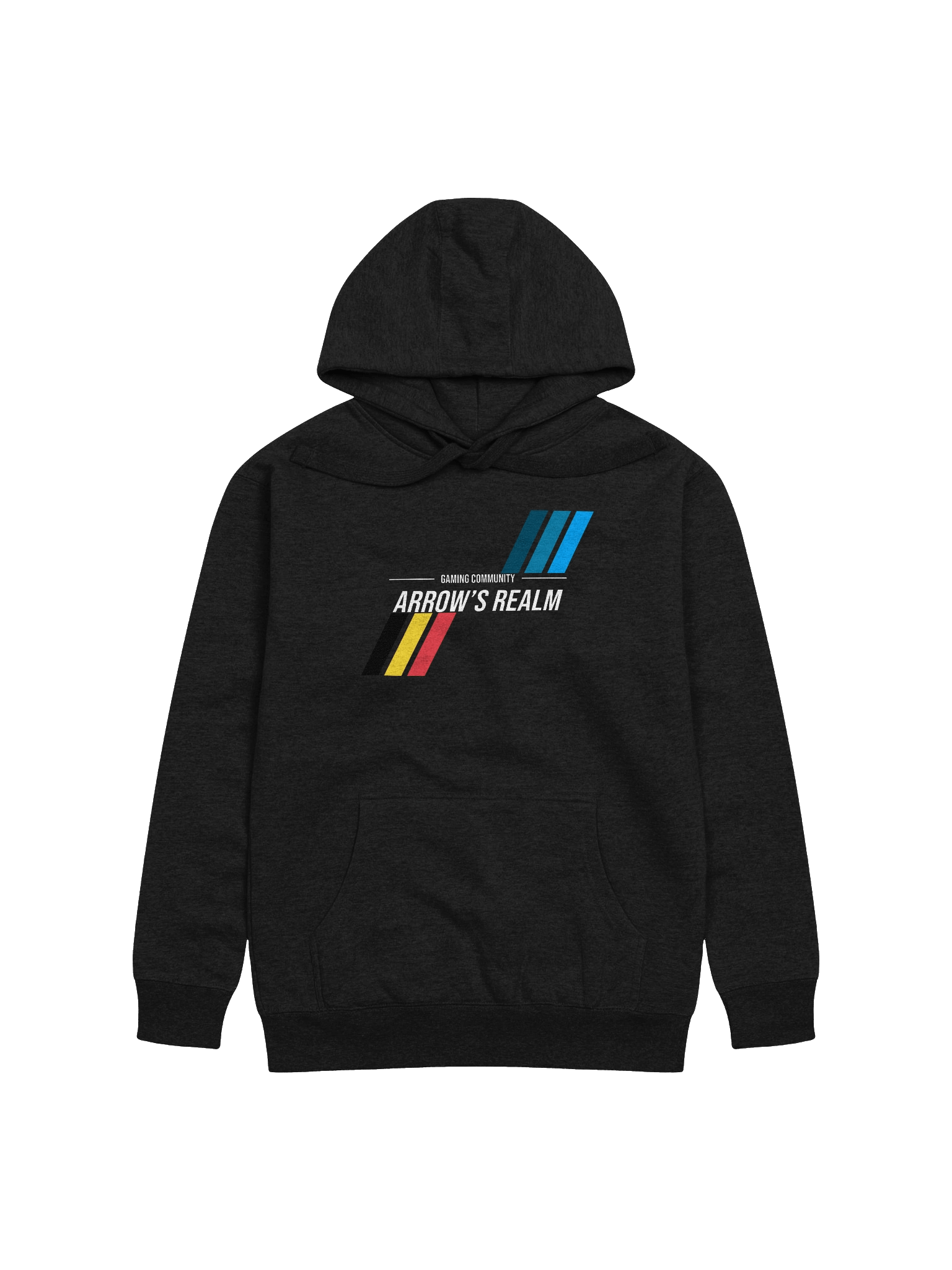 Arrow's Realm Tri-Color Striped Unisex Premium Hoodie product image (4)