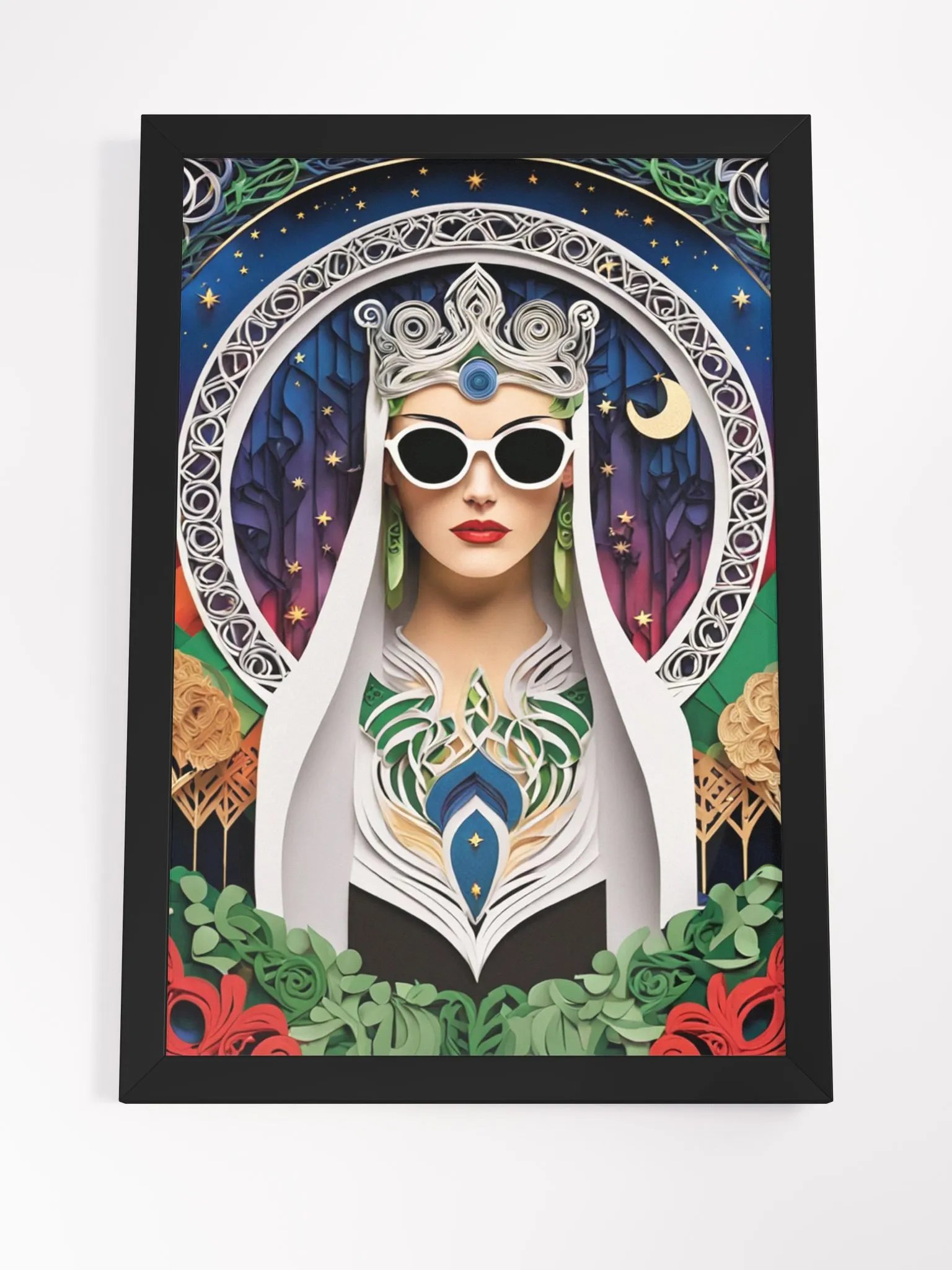 Winter Wiccan 17 - Framed Matte Poster product image (4)