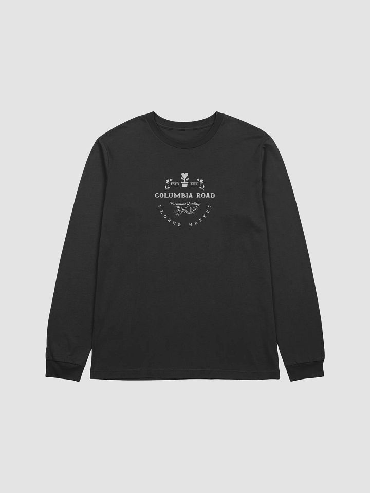 Columbia Road Market Long Sleeve T Shirt (Black) product image (1)