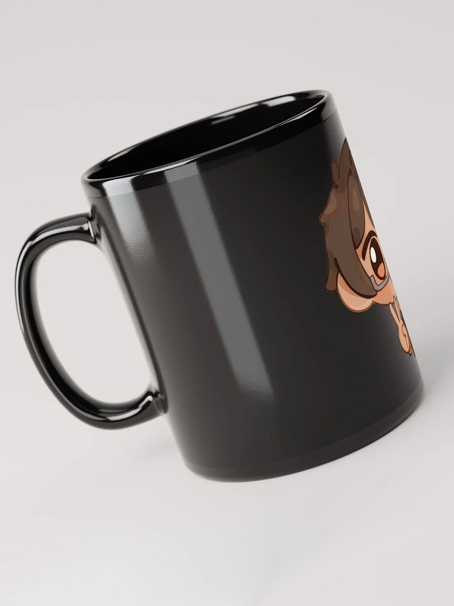 Ted Turtle Black Mug product image (4)