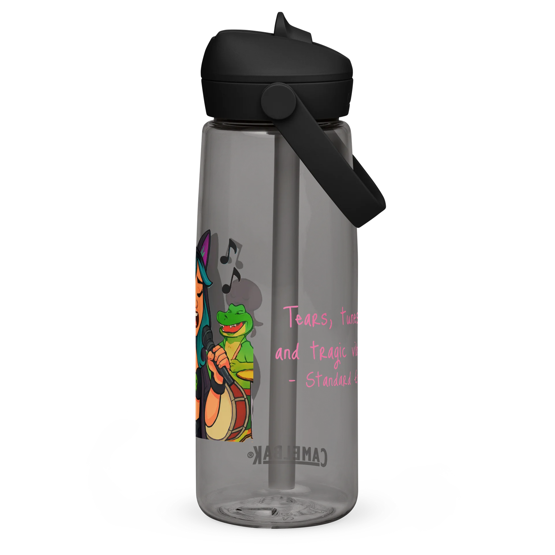 Jelly Emo Serenade Flip Straw Water Bottle product image (13)