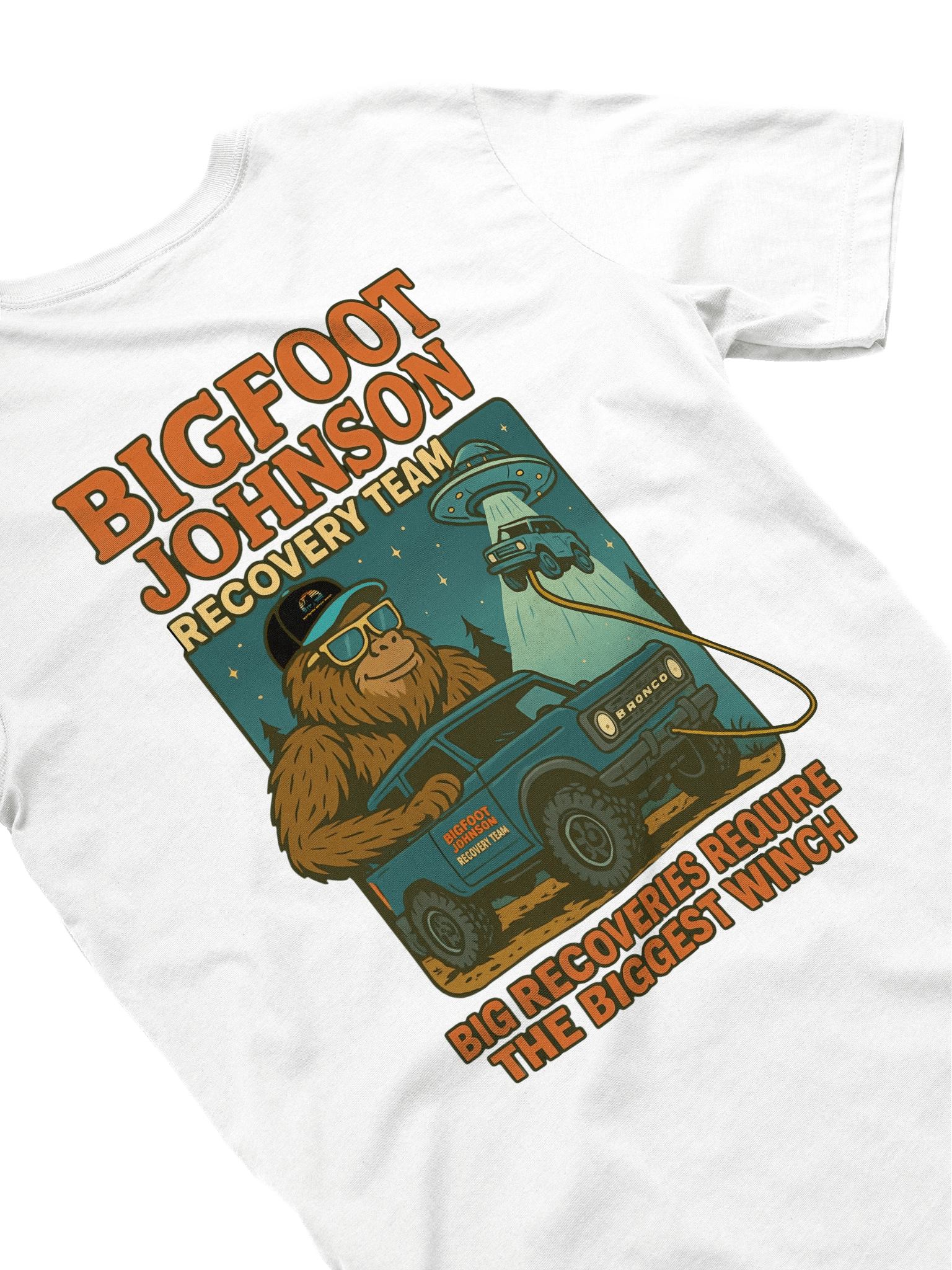 Bigfoot Johnson Recovery Team (White) product image (4)