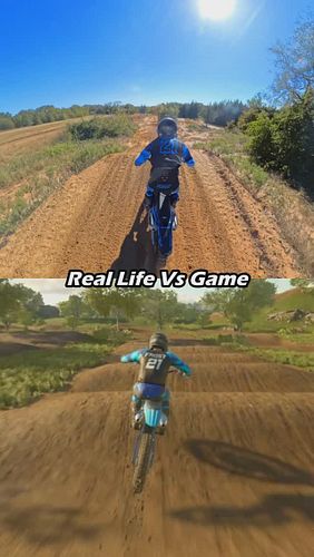 Which one do you like? Riding a Dirt Bike in 3rd Person… #motocross #dirtbike #sports